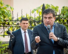 Саакашвілі нахвалює Гройсмана перед важливим призначенням