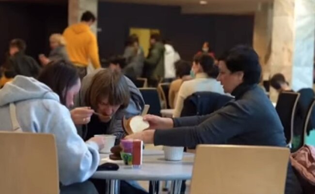 Беженцы в Литве. Фото: скриншот Youtube