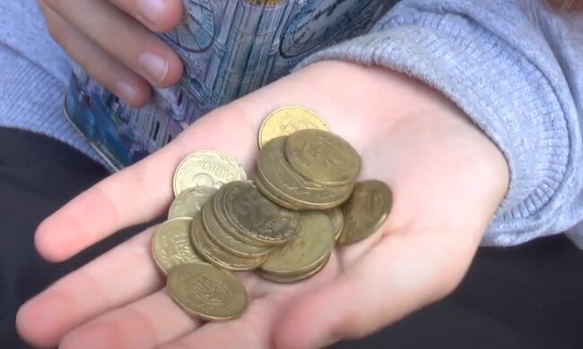Монети. Фото: скрін youtube