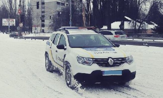 Автомобіль поліції, фото ілюстративне: Facebook поліція Києва
