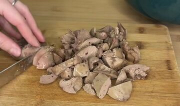 Печінкова мозаїка: фото скрін рецепту