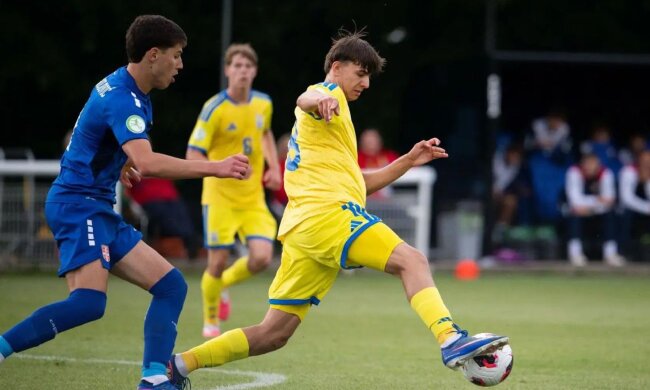 Юношеская сборная Украины U-19 на Евро-2026