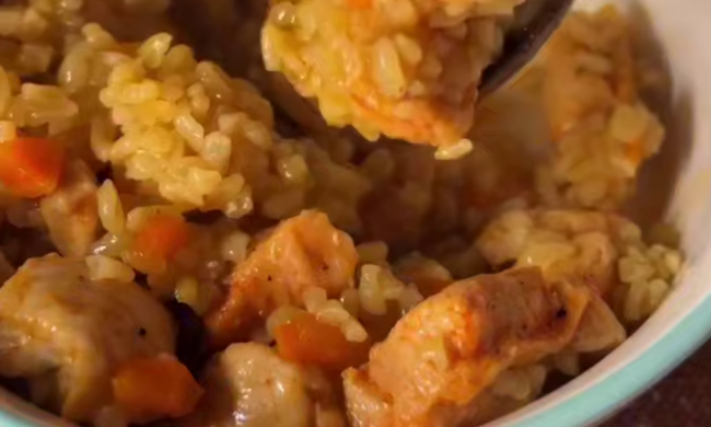 Булгур з куркою, кадр з відео
