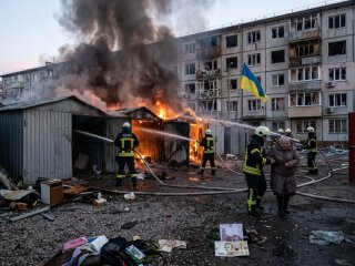 Одеса обстріл пожежа гаражі рятувальники