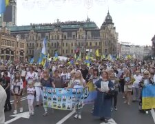 Марш Захисників України, скріншот з відео