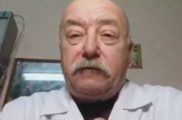 Лікар Володимир Кудімов, кадр з відео