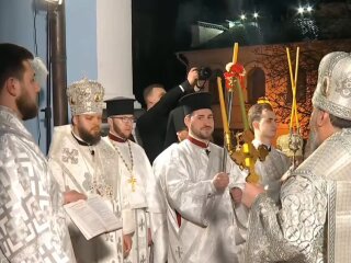 Пасха 2022, богослужение ПЦУ фото Знай.uа