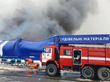 в Первомайске горел Эпицентр
