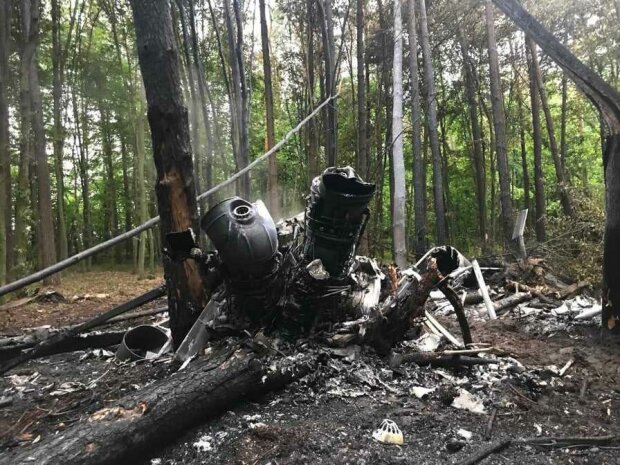 Катастрофа військового українського гелікоптера МІ-8