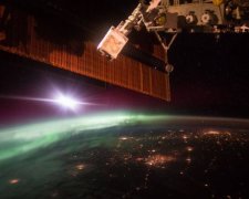 NASA опублікувало фото північного сяйва із космосу