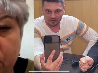 Мать оккупанта, фото: скриншот из видео