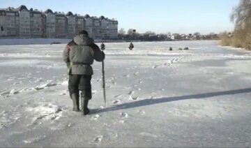 Замерзле озеро: фото скрін Ютуб