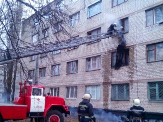 Пожежа в Харкові, фото: Наш город Харьков