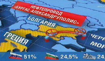  Болгария против российского нефтепровода