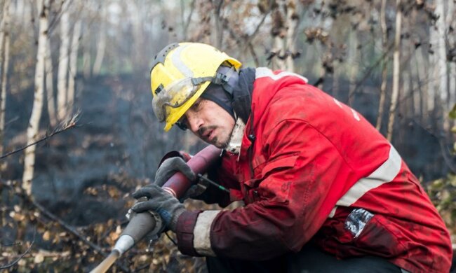 "Не могу спину разогнуть": Дима Билан стал пожарным и тушит опасные горящие торфяники, фото поражают