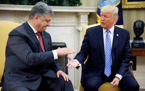 Трамп оконфузился на встрече с Порошенко
