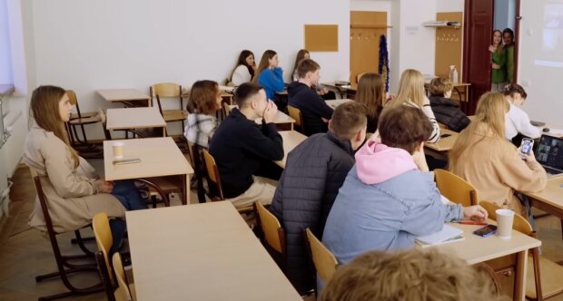 Украинский университет, скриншот: Youtube