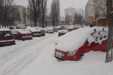 Зима, мороз - фото Знай.ua