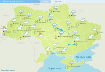 Прогноз погоды на 28 февраля, изображение Гидрометцентр