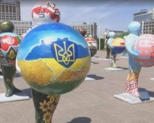 Казахские подхалимы "Крымом" встречали Путина