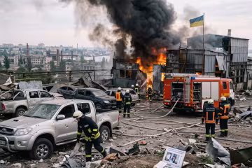 Одеса ракетний обстріл пожежа підприємство рятувальники