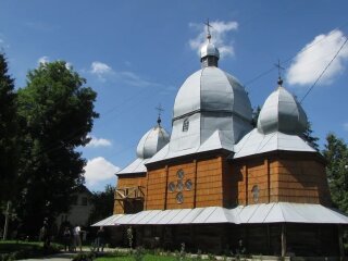 Деревянная церковь Собора Пресвятой Богородицы, фото: Богдан Волошин