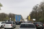 Затори на в'їзді до Києва, скріншот: YouTube