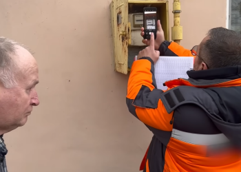 Газ, лічильник. Фото: скрін youtube
