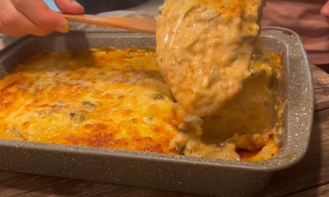 Запеченная грудка под соусом, скриншот