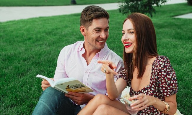 Владимир Остапчук с женой, фото: Instagram