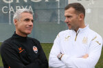 Луїш Каштру і Андрій Шевченко, shakhtar.com