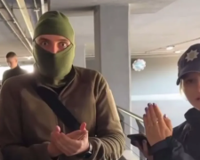 ТЦК в балаклаві. Фото: скрін YouTube