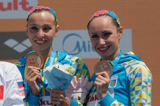 Украинская красавица стала в мире лучшей по синхронному плаванию