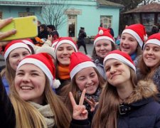 Ужгородці вже святкують Новий рік (фото)