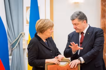 Меркель и Порошенко