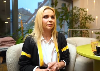 Лилия Ребрик, кадр из интервью Алине Доротюк