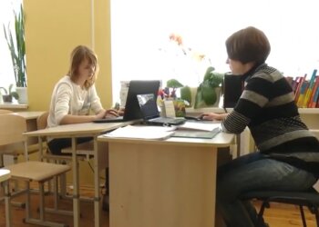 Робота шкіл під час карантину, кадр з відео