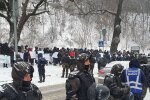 Журналісти закритих каналів "112 Україна", NewsOne і ZIK проводять акцію протесту проти обмеження свободи слова в країні