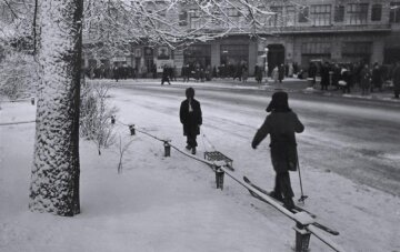 Зимний Львов 1960 года, фото: lviv.in.ua