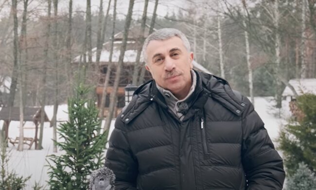 Євген Комаровський, кадр з відео