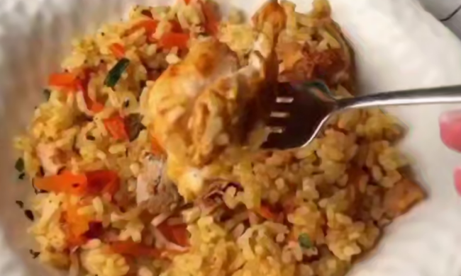 Плов у рукаві, кадр з відео