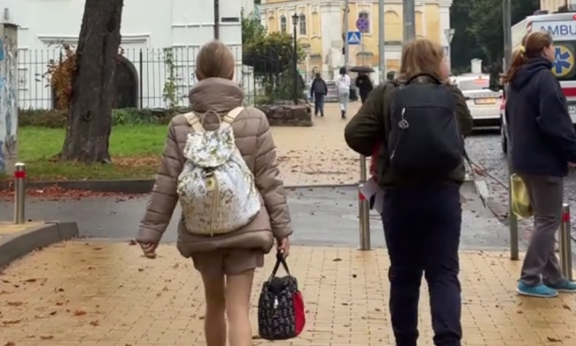Украинцы, осень, кадр из видео