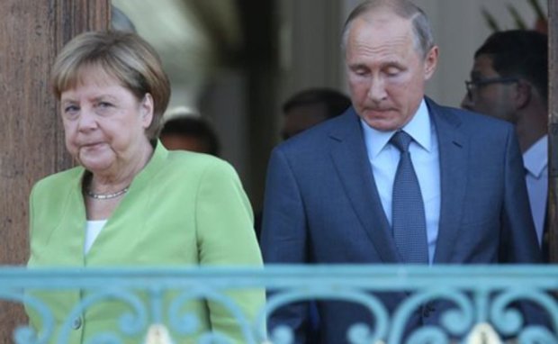 Меркель и Путин