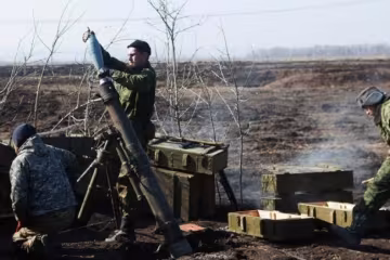 Дві години терористи били з мінометів по бійцям АТО