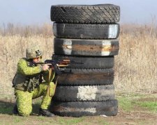 Уникальные кадры: украинский снайпер показал последние секунды жизни боевика