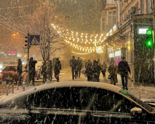 Українці, сніг, фото із соцмереж