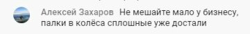 Комментарии пользователей сети