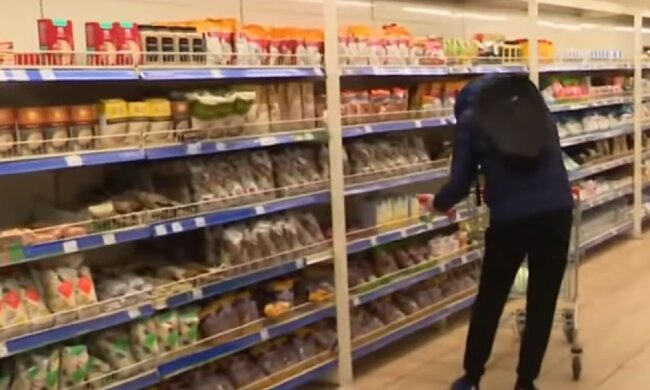 Супермаркет, кадр из видео, изображение иллюстративное: YouTube