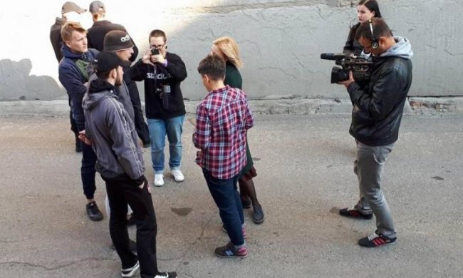 Хулиганы сорвали марш ЛГБТ в Запорожье 