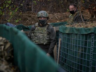 Візит президента Володимира Зеленського на Донбас, фото: Facebook